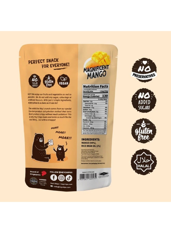  مرحبا! رقائق البطاطس رقائق البطاطس المقلية هاي تشيبس مانجو عادية 30 جرام - Image 2