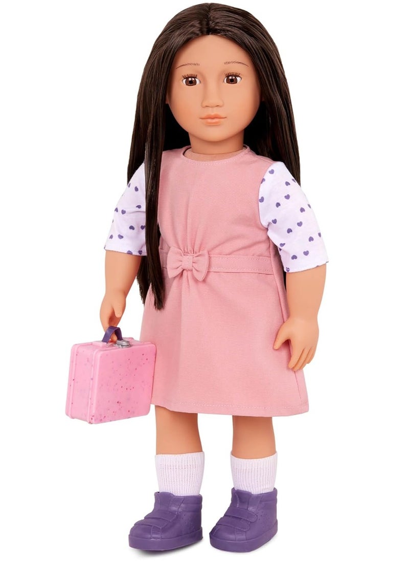 Our Generation Our Generation Lin Doll with School Lunch Box  - Image 1