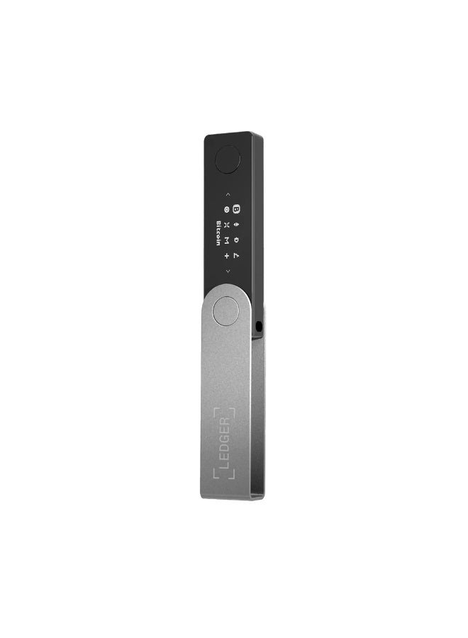 ليدجر محفظة ليدجر نانو إكس للأصول الرقمية مع بلوتوث ومنفذ USB-C باللون الأسود - Image 3