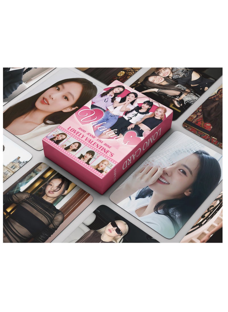 EHOME - 55Pcs BLACKPINK Lovely Lomo Card - Image 1