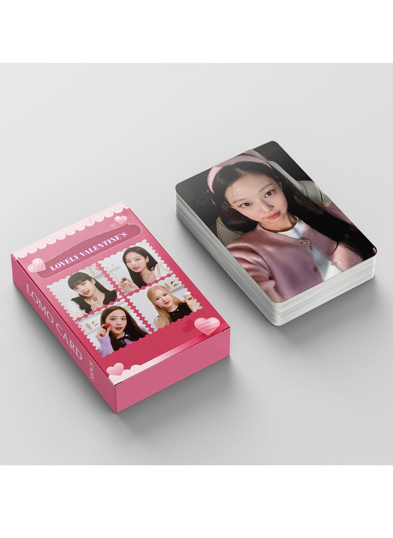 EHOME - 55Pcs BLACKPINK Lovely Lomo Card - Image 1