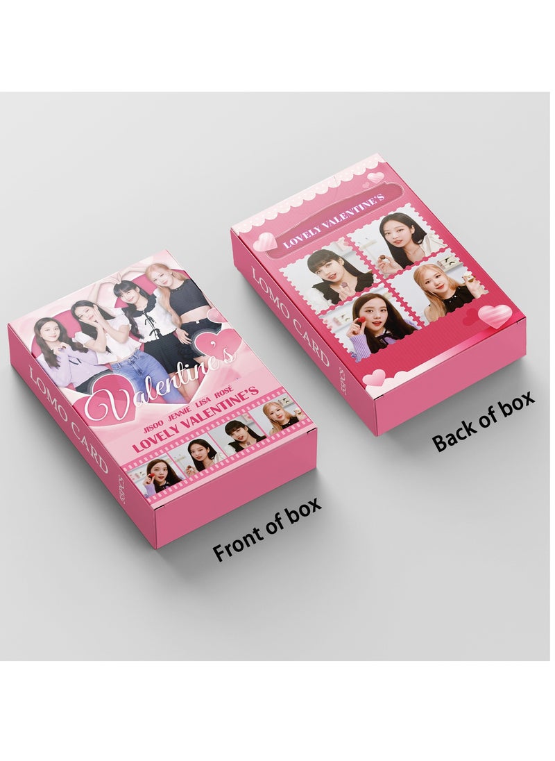 EHOME - 55Pcs BLACKPINK Lovely Lomo Card - Image 1
