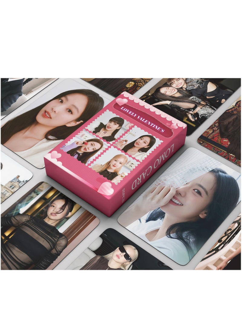 EHOME - 55Pcs BLACKPINK Lovely Lomo Card - Image 1