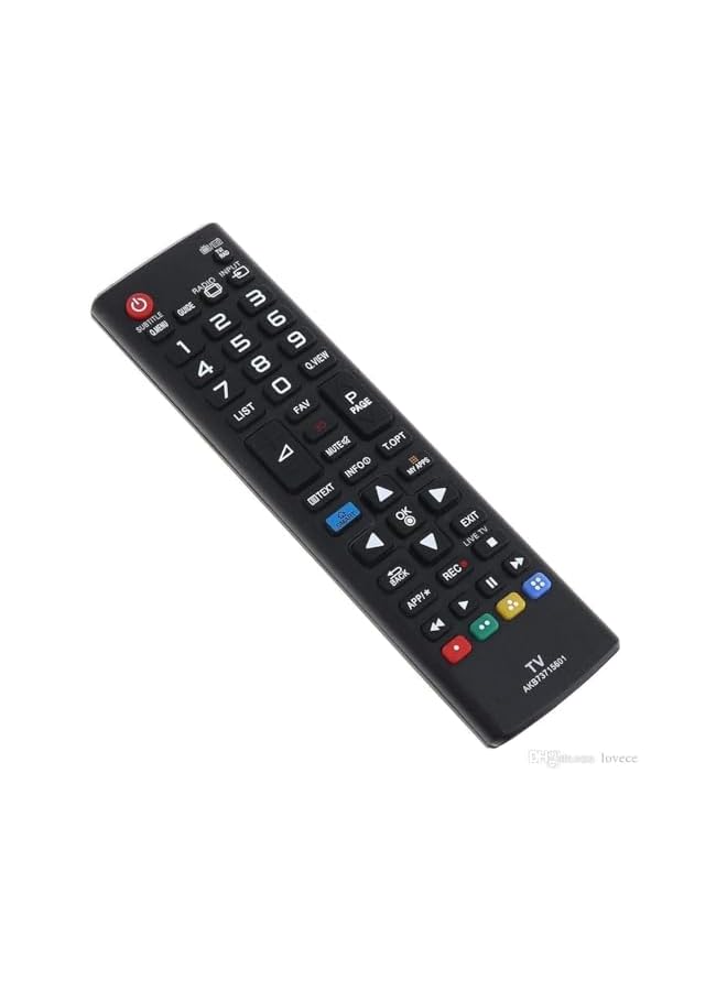 ELTRAZONE Black TV Remote Control – Replacement for LG AKB73715601 & AKB73715646 | Compatible with LG LED, LCD, Plasma & 3D Smart TVs | Easy Setup, Long-Range Signal, Durable Design - Image 2