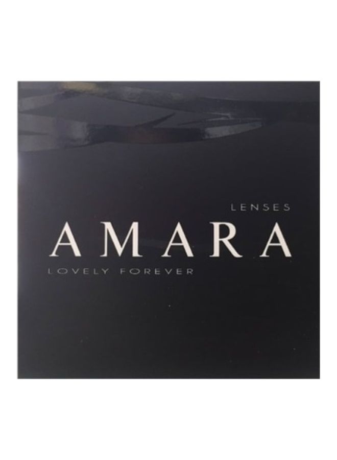 Amara Monthly Disposable Colored Contact Lenses Espresso - Image 2
