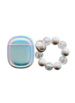 Laser For Apple AirPods Pro2 Bluetooth Wireless Headset Cover 1/2/3 Generation Soap Soft Case With Chain-Color:Soap Laser + Chain-Applicable Model:airpods Pro2 Generation