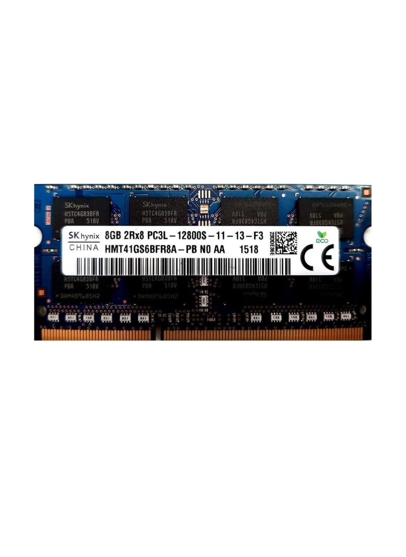 Hynix SK 8GB 2Rx8 PC3L-12800S 1600MHz Laptop RAM Memory HMT41GS6BFR8A-PB  - Image 1