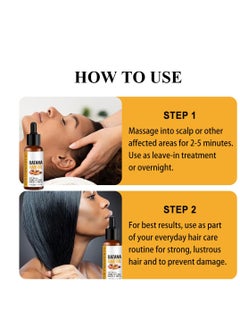Mysense Mysense Batana Natural Hair Growth Oil with Organic Castor & Coconut Oils for Women and Men, Moisturizing & Strengthening Serum for Scalp & Hair Care  - Image 4