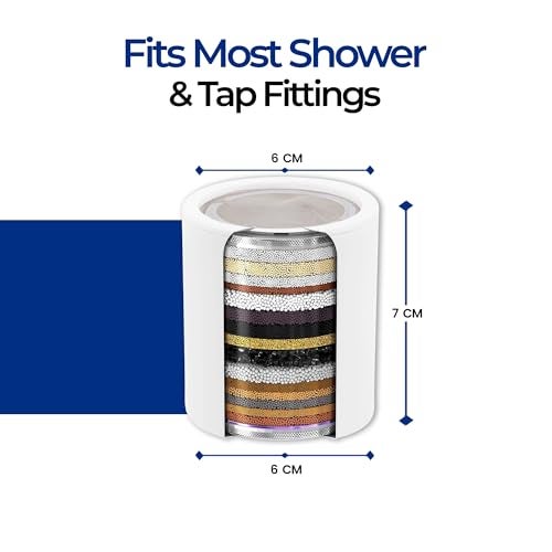 Pexlar Replacement Shower Filter Cartridge for Shower & Tap Filter for Hard Water - Multistage Hard Water Softener - Image 5
