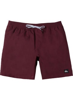 QUIKSILVER Claret Red Men's Shorts Swimsuit AQYJV03153_EVERYDAY Solid Volley 15 