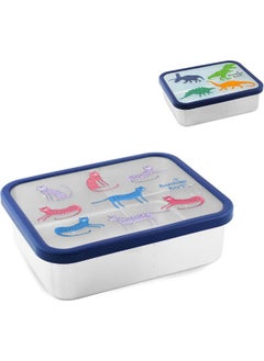Bamboo Bark Bamboo Bark Stainless Steel Kids Lunch Box - Bento Lunch Box with Divided Compartments - BPA-Free & Dishwasher Safe - Perfect for School and Picnics  - Image 1