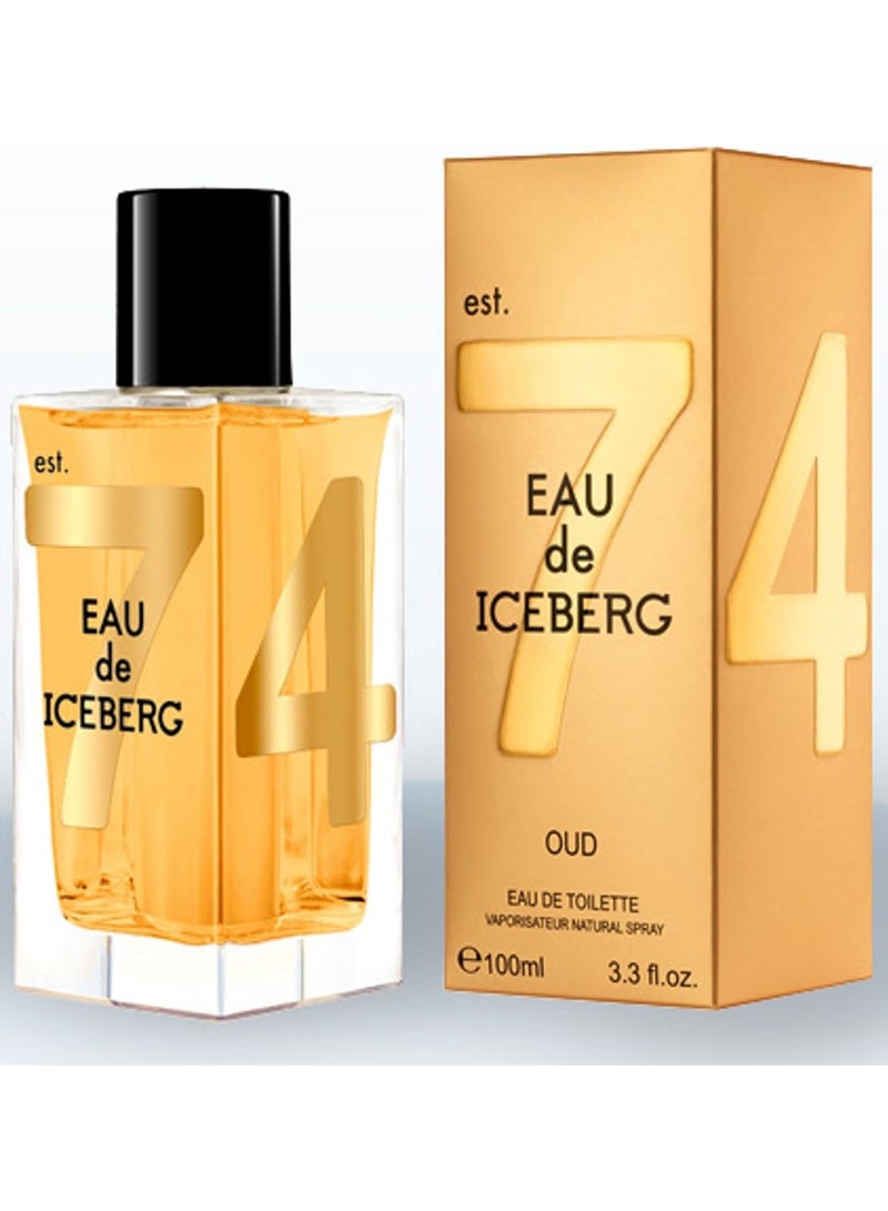 SISLEY Ice Berg Eau de Iceberg Oud Eau de Toilette For Men, 100 ml - Image 1