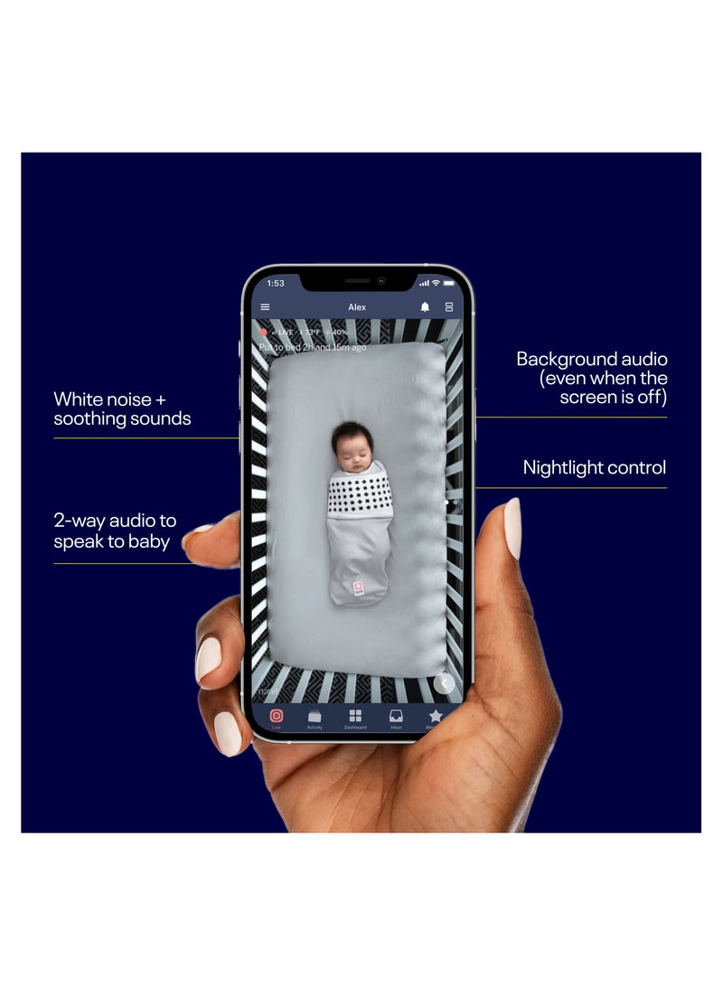 Nanit Nanit Pro Baby Monitor + Wall Mount - Image 3