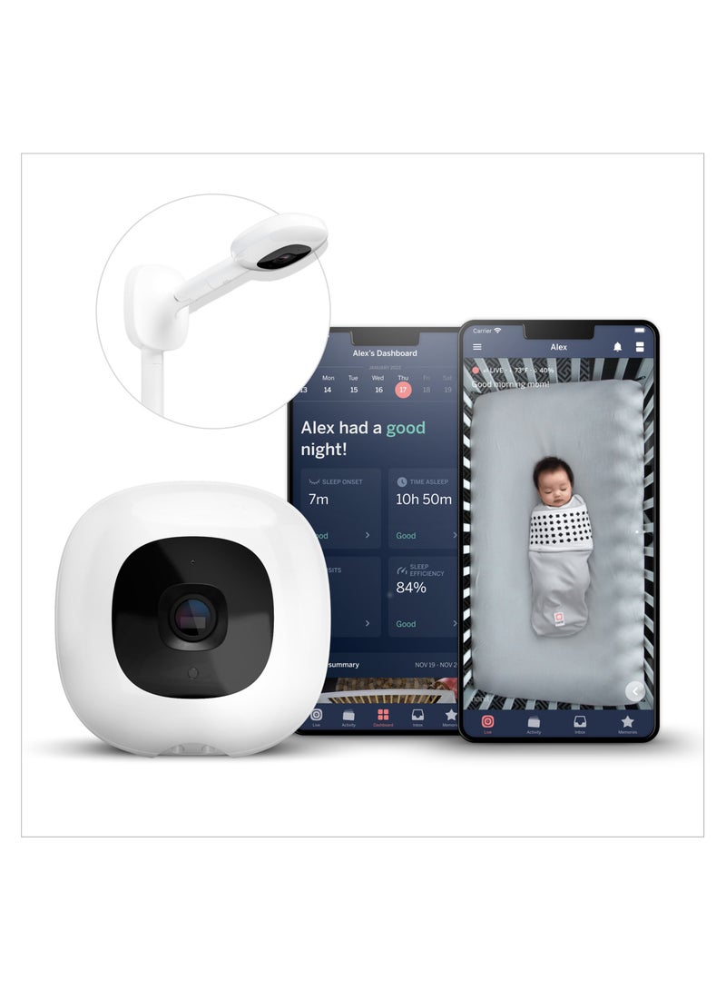 Nanit Nanit Pro Baby Monitor + Wall Mount - Image 1