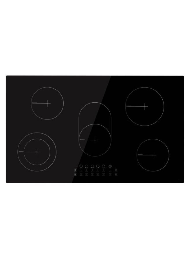 Terim TERBIVC905GB, 90 cm Built in Ceramic Hob, Black Vitro-ceramic Glass Plate, Front Touch Control, Made in Turkey, 1 Year Warranty - Image 1