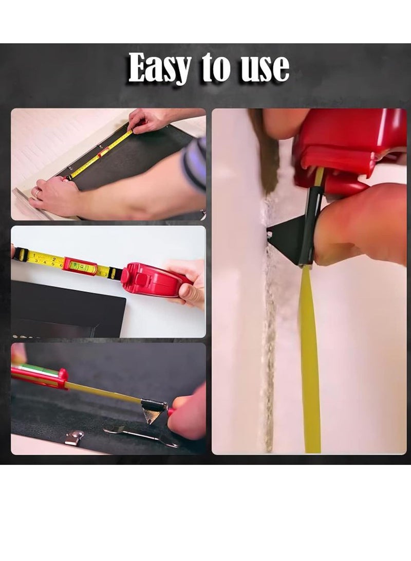 كيلا أداة تعليق الصور متعددة الأغراض، حامل الصور، مسطرة تسوية إطار الصورة، أداة محمولة لتسوية الصور وتعليقها، مثالية لتعليق الصور والمرايا وأجهزة التلفاز والأرفف - Image 2