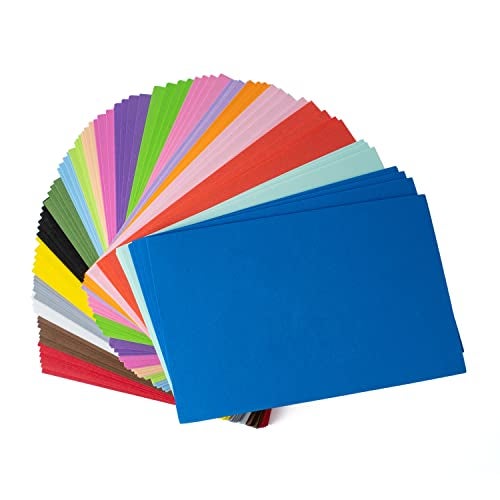 Crafare 85x55inch Colorful Foam Sheets Crafts 20 Assorted Colors 92 Pack 2mm Thick EVA Foam Sheet for School Project Supply Scrapbooking DIY Cosplay Handcraft - Image 3