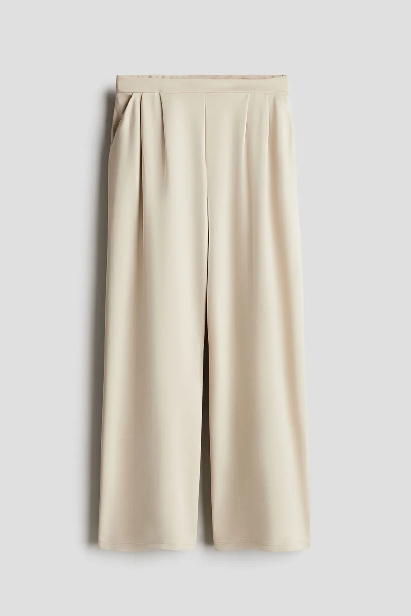 اتش اند ام Heavy jersey trousers