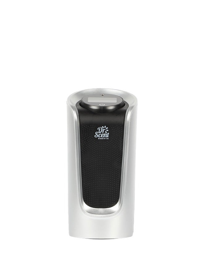 Dr Scent Breeze of Joy Digital Car Diffuser (Black Silver) - Breathe New Life into Your Cars & Surroundings | The Perfect Diffuser Companion which Elevate Your Senses & Your Space | Support Bluetooth, App, Wi-Fi, & Google Home