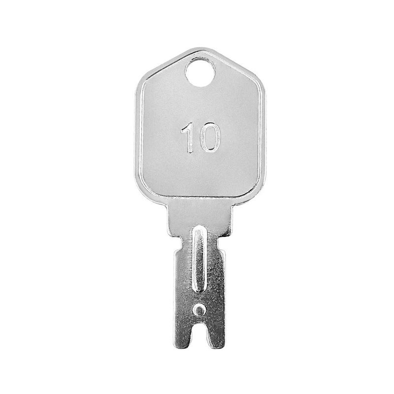 QWORK 10 Pack Forklift Ignition Keys - Image 3