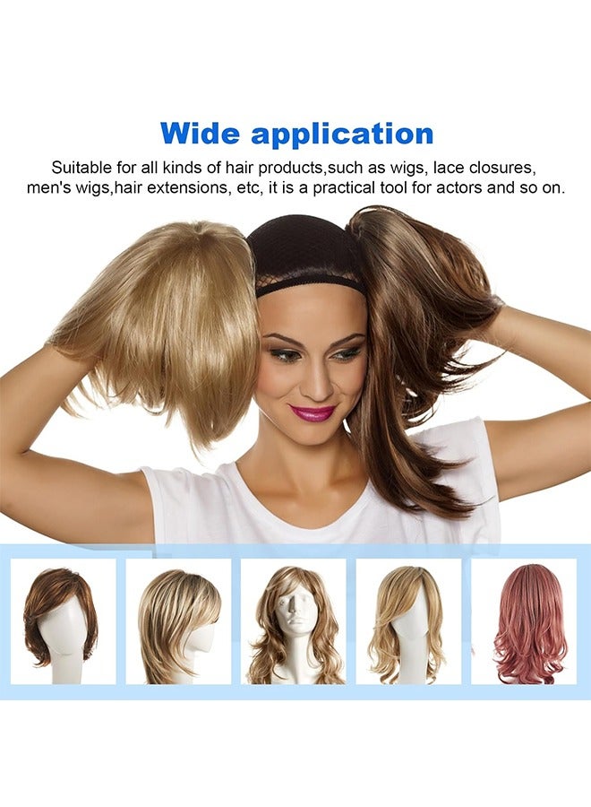 50Pcs Double Sided Wig Tape for Wigs, Waterproof Lace Wigs Adhesive Tape, Wig Tape for Lace Wigs Hairpiece Wig Tape, Hair Wig Tape for Wigs, Toupees Hairpiece and Hair Extension - Image 3