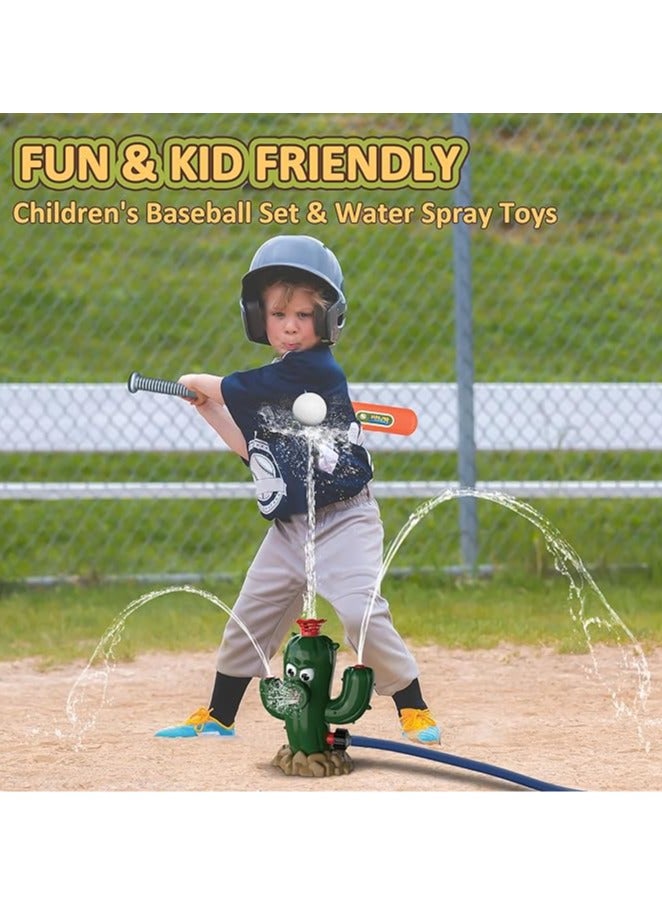 عام طفل 4 ر الكرة مجموعة في الهواء الطلق 2 في 1 الرش الصيف في الهواء الطلق معدات اللعب الفتيان الفتيات الكرة لعبة موصل الخرطوم - Image 2