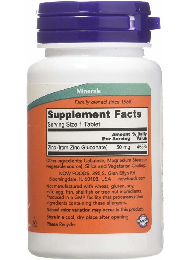 now Zinc 50 mg 100 Tablets (Pack of 2) - Image 4