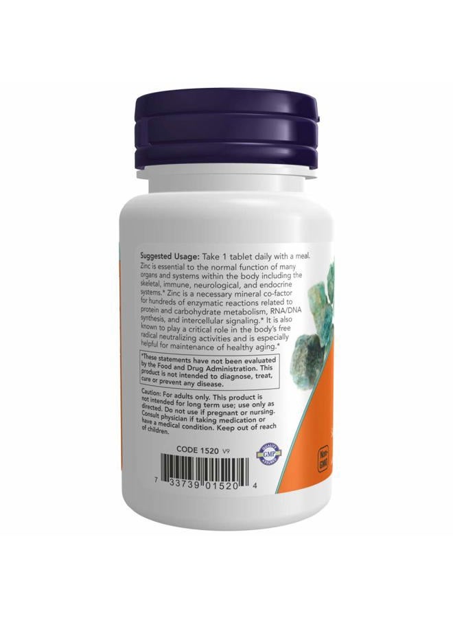 now Zinc 50 mg 100 Tablets (Pack of 2) - Image 3