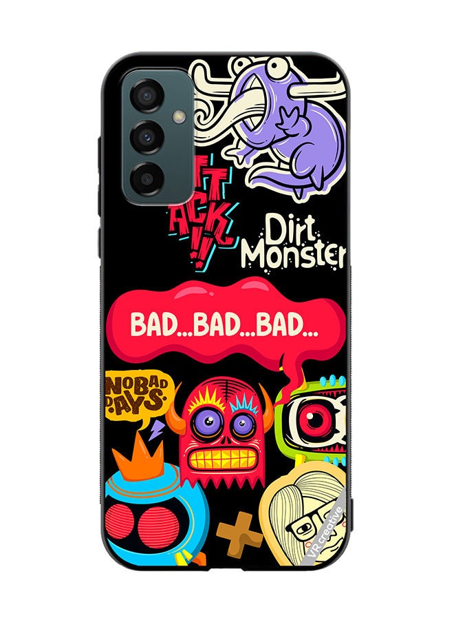 VR CREATIVE Protective Case Cover For Samsung Galaxy F23 Monsters Design Multicolour - Image 1