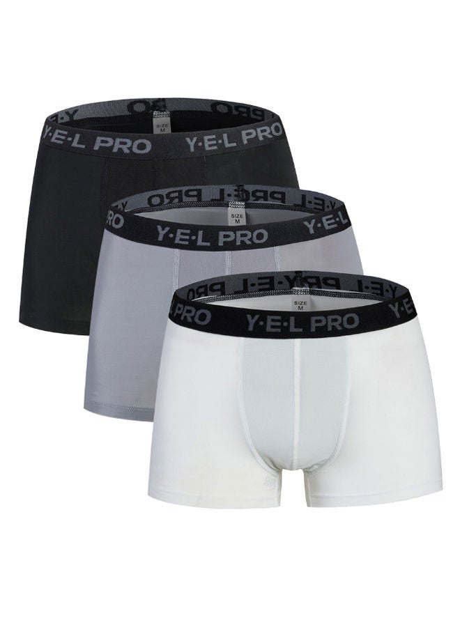 NIBEMINENT 3-Piece Sports Breathable Boxer Set XL - Image 1
