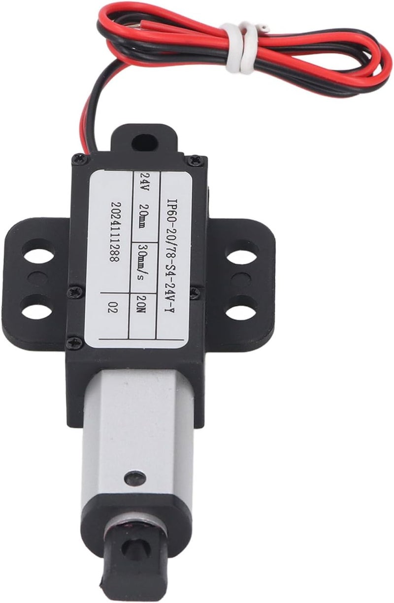 Aramox Compact 20mm Stroke Electric Linear Actuator 24V for Industrial Machinery and Robotic Arms - Image 2
