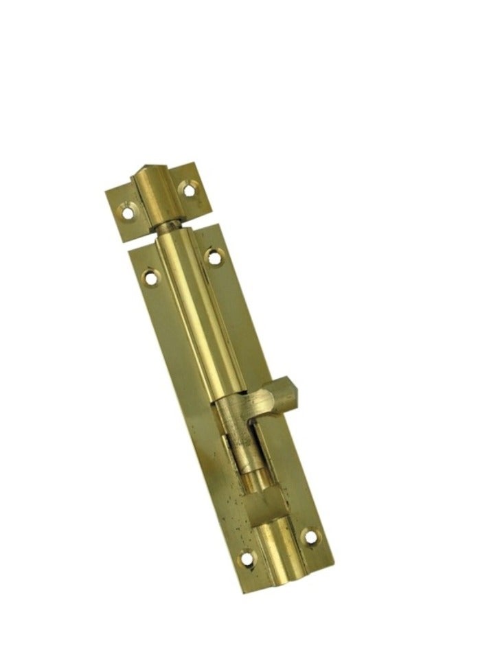 ROBUSTLINE Robustline Brass Tower Bolt - Highly Durable and Premium Quality 8MM (5/16") X 125MM (5") 