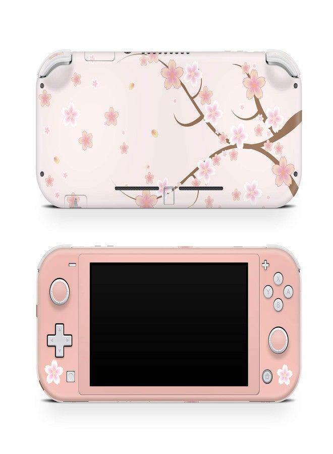 Tacky design sakura skin Compatible with Nintendo switch lite Skin, Beige switch lite stickers Vinyl 3m decal Cute Full wrap cover - Image 1