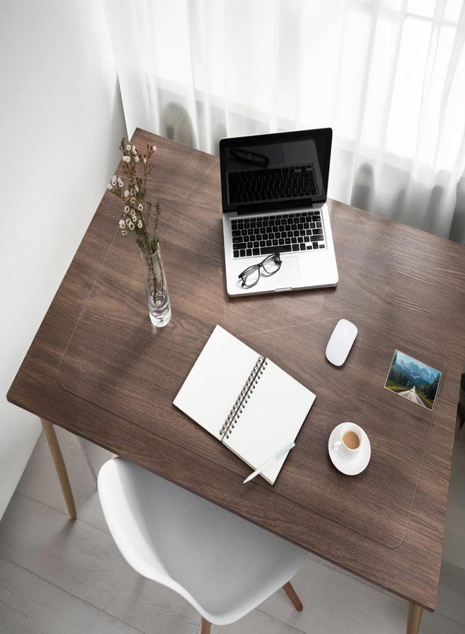 BLESWIN Ultra-Thin Crystal Clear Desk Mat/Protector Mat - Anti-Slip Desk Cover Protector, Waterproof Scratch-Resistant Surface for Home/Office (60 * 35CM) - Easy Clean, Durable - Image 2