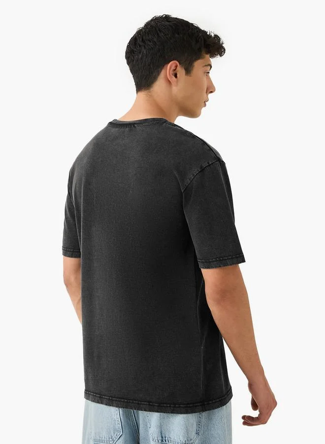 SP Characters  Jackson Flavik Print Crew Neck T-shirt for Men | Best Price UAE