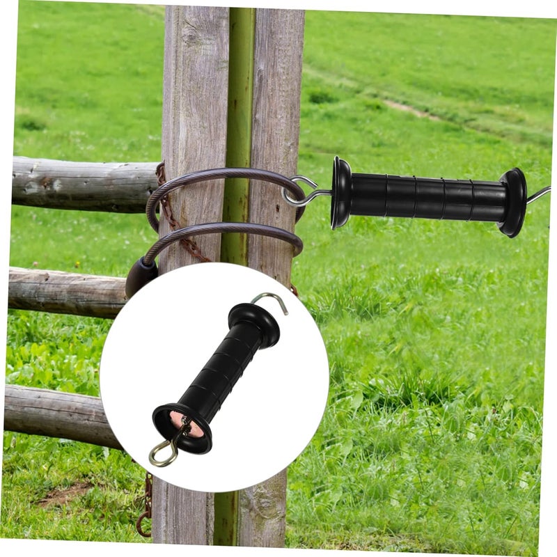 Practical versatile construction Insulated Electric Fence Handle Durable Plastic Gate Accessory for Farms Easy to Install Reliable and Safe for Livestock Fencing All usage compatible - Image 3