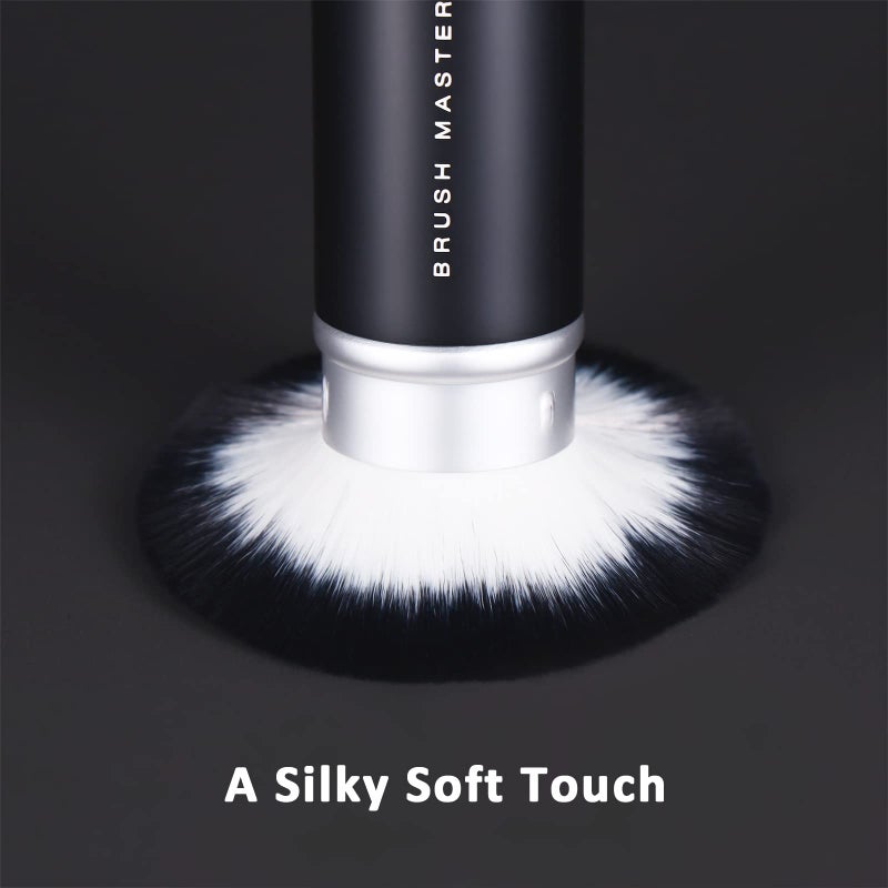 Brush Master Retractable Kabuki Makeup Brush for Blush, Bronzer, Foundation, Powder, Travel Face Cosmetic Brush - Image 3