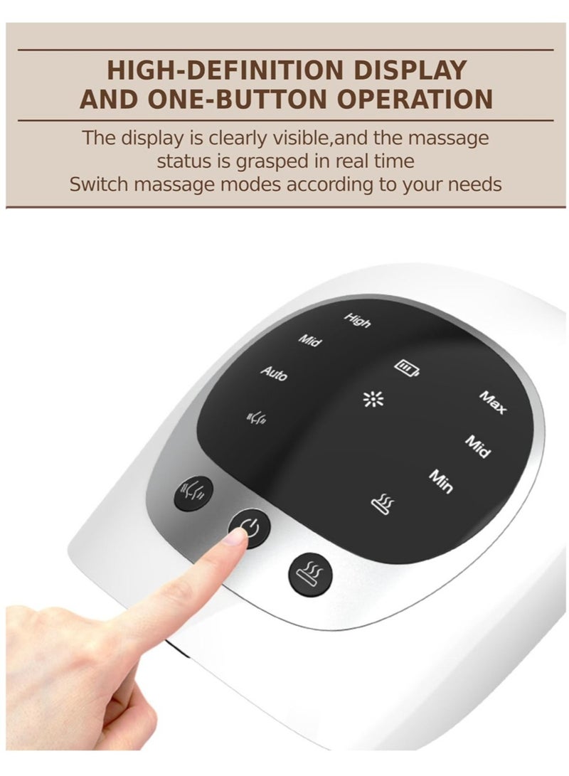 Generic Knee Massager with Adjustable Infrared Heat  High-Frequency Vibration – Heated Knee Support for Improved Circulation and Pain Relief  - Image 5