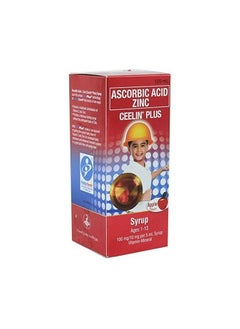 Ceelin Plus Ascorbic Acid and Zinc Syrup 120ml  - Image 1