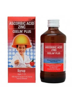Ceelin Plus Ascorbic Acid and Zinc Syrup 120ml  - Image 2