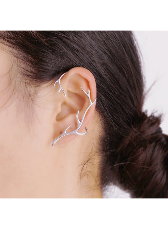 Geometric Antler Earring Earrings Women's Personality Fashion Temperament Earrings Round Earrings Earrings Women's European And American Ins Style - Image 4