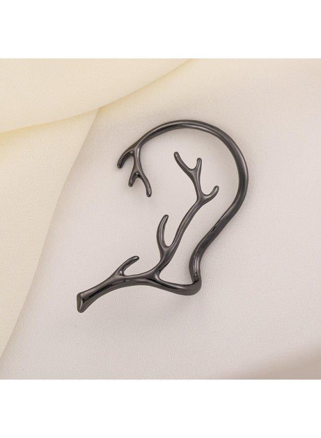 Geometric Antler Earring Earrings Women's Personality Fashion Temperament Earrings Round Earrings Earrings Women's European And American Ins Style - Image 5