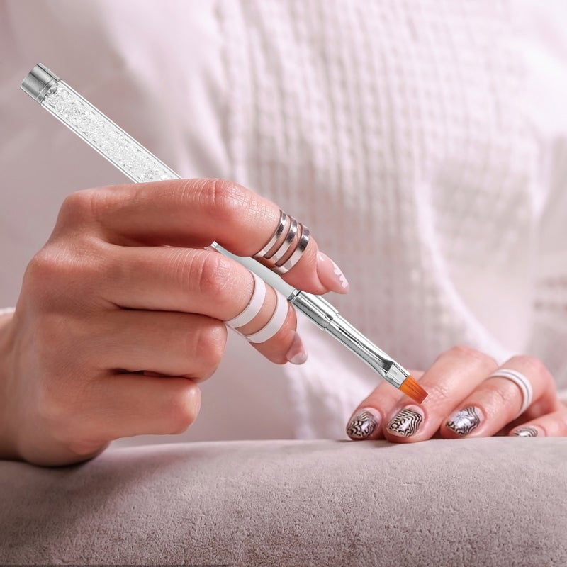 Nail Art Pen Pen Carving Brush Pen Crystal Rod Pen Drawing Manicure ( ) - Image 5
