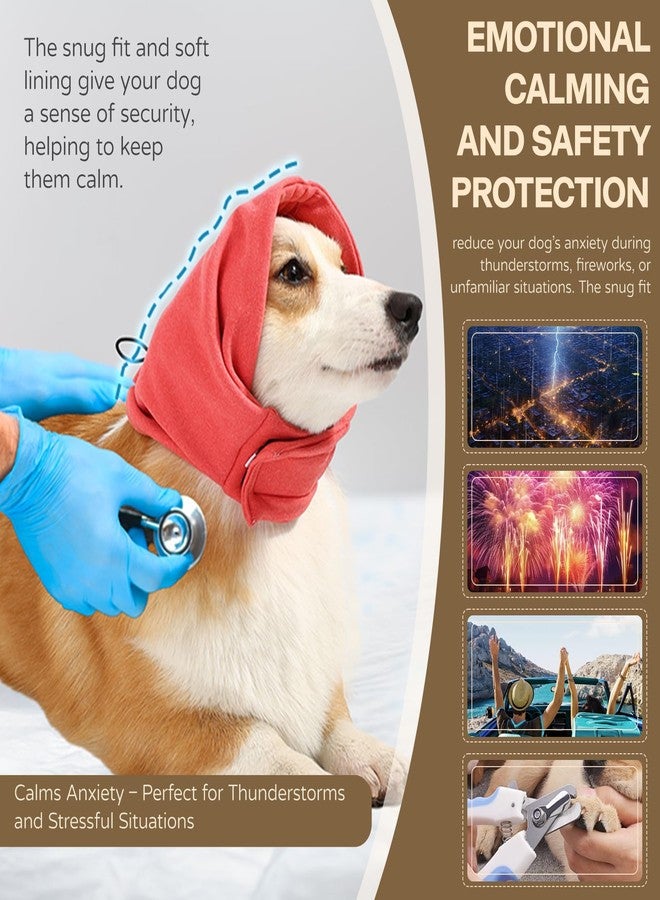 AOOLMOL Dog Head Ear Warp Relief Ear Muffs Noise Protection - Image 3