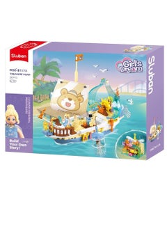 Sluban Sluban - Girl's Dream Treasure Hunter Ship 287 Pieces - M38-B1173  - Image 1