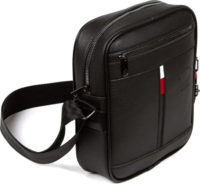 نيويش بولو Shoulder Strap Messenger Bag Medium-Vegan Faux Leather