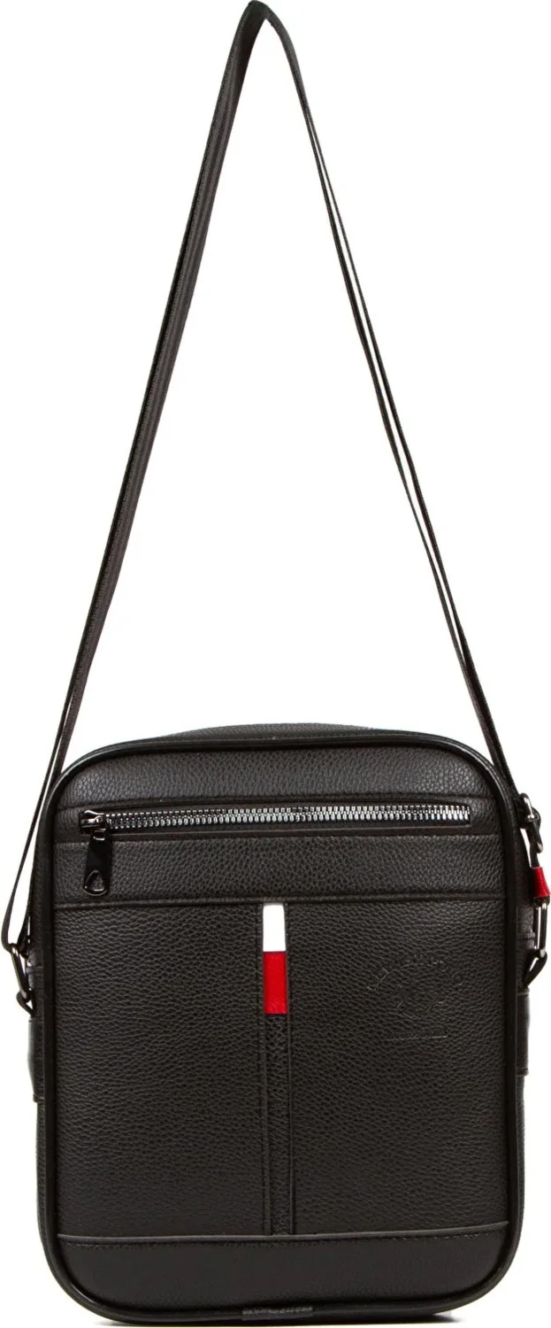 نيويش بولو Shoulder Strap Messenger Bag Medium-Vegan Faux Leather