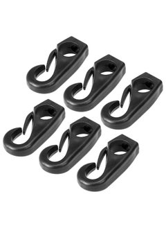 NIBEMINENT 6-Piece Kayak Bungee Cord Hook Clip Set  - Image 1