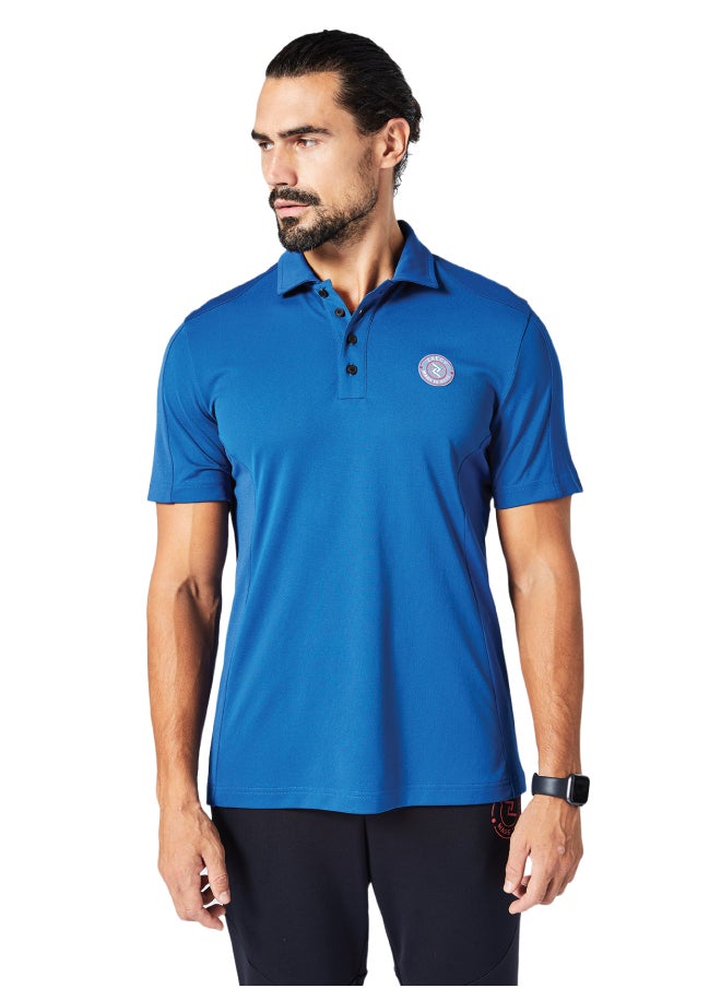 ZAECY Men's Paneled Polo T-shirt  - Image 1