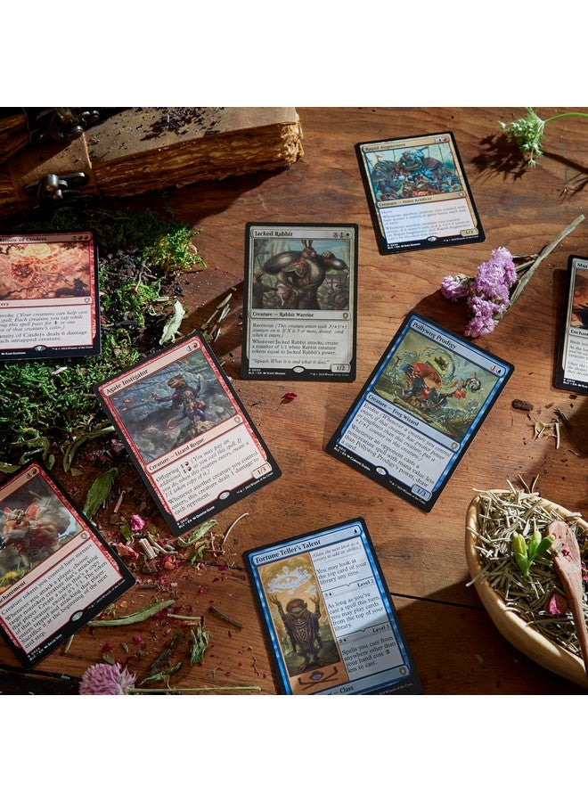 Magic the Gathering Magic: The Gathering Bloomburrow Commander Deck - Family Matters (100-Card Deck, 2-Card Collector Booster Sample Pack + Accessories) - Image 5